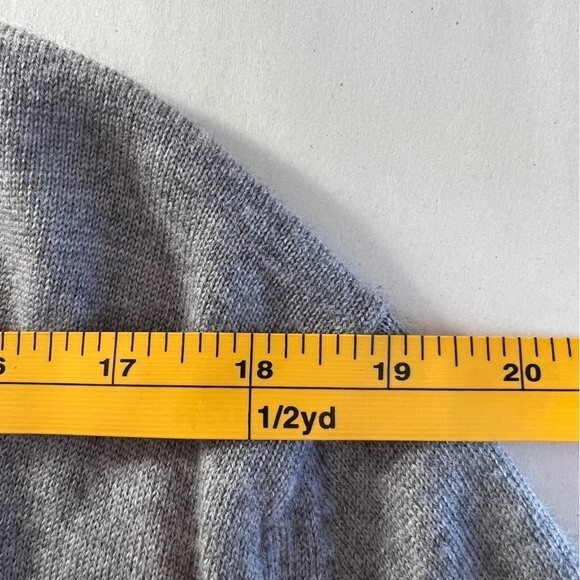 Express Mens Merino‎ Wool Sweater Grey Size XL - Picture 7 of 10